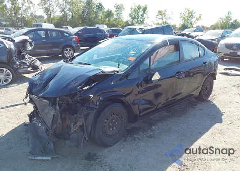 2012 Honda Civic Lx из США, поврежденный, VIN 19XFB2F52CE007000